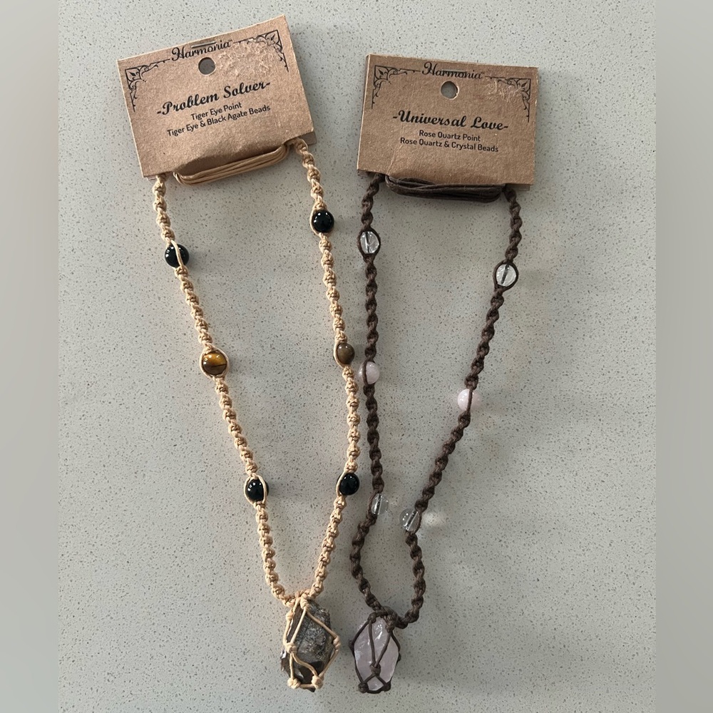 Handcrafted Gemstone Necklace Set